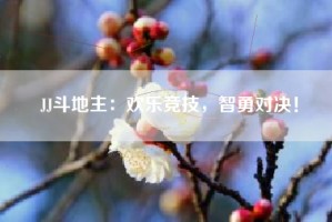 JJ斗地主：欢乐竞技，智勇对决！