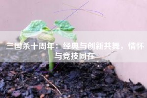 三国杀十周年：经典与创新共舞，情怀与竞技同在