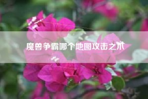 魔兽争霸哪个地图攻击之爪