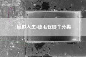 模拟人生4睫毛在哪个分类