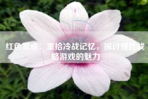 红色警戒：重拾冷战记忆，探讨现代战略游戏的魅力