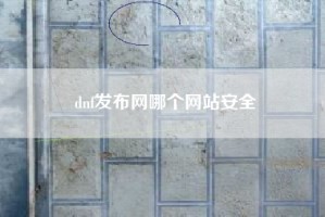 dnf发布网哪个网站安全