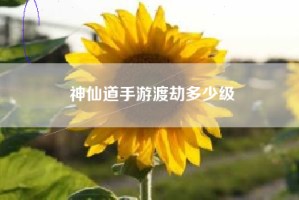 神仙道手游渡劫多少级