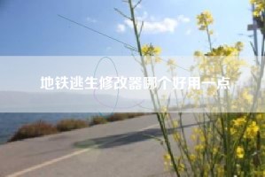 地铁逃生修改器哪个好用一点