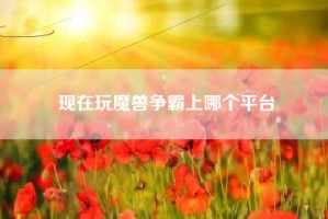 现在玩魔兽争霸上哪个平台