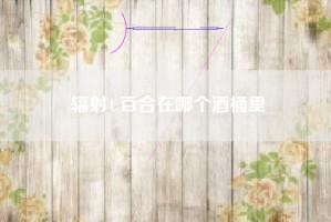 辐射4 百合在哪个酒桶里