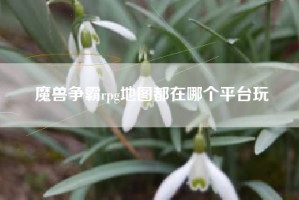 魔兽争霸rpg地图都在哪个平台玩