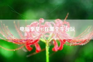电脑拳皇97在哪个平台玩