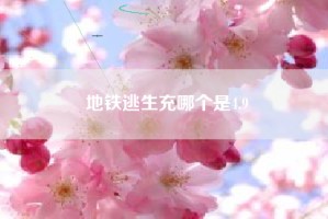 地铁逃生充哪个是4.9