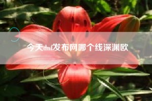 今天dnf发布网哪个线深渊欧