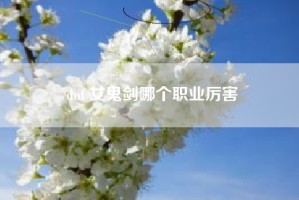 dnf 女鬼剑哪个职业厉害