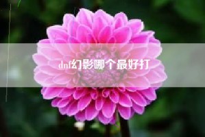 dnf幻影哪个最好打