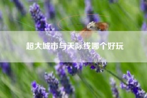 超大城市与天际线哪个好玩