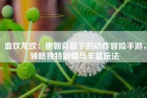 血饮龙纹：唐朝背景下的动作冒险手游，领略独特剧情与丰富玩法