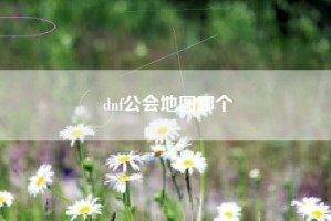 dnf公会地图哪个