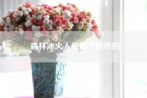 森林冰火人是哪个颜色的