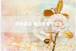 战争雷霆 德国是哪个国家